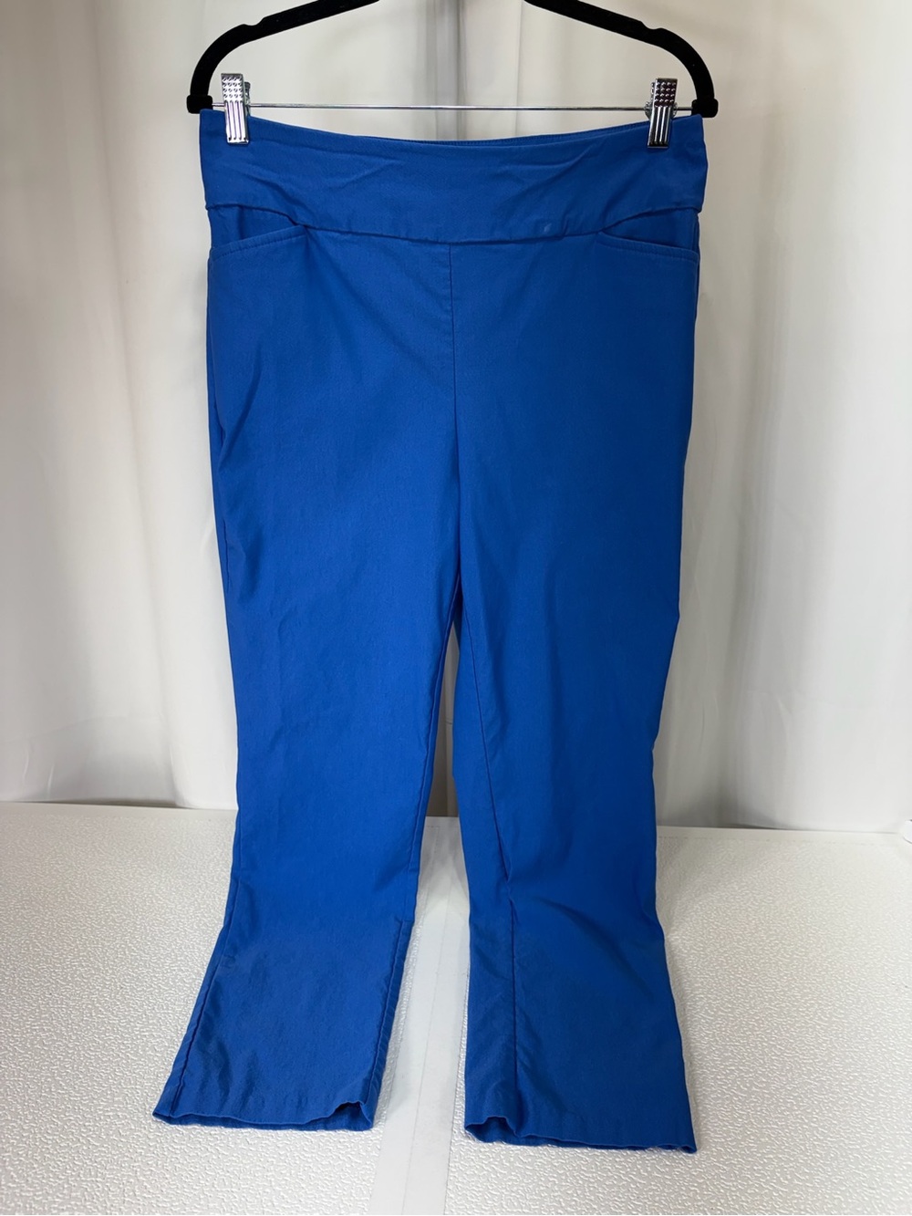 Cato Royal Blue Cropped Pull-On Pants 4142